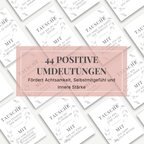 Beispielseiten von 44 positiven Umdeutungen