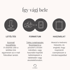 Leírás, hogyan kell használni a digitális posztereket
