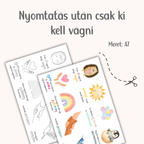 Pozitív megerősítő kártyák gyerekeknek | PDF letöltés
