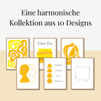 Inspirierendes Psychologie Poster-Set – Moderne Ausgabe