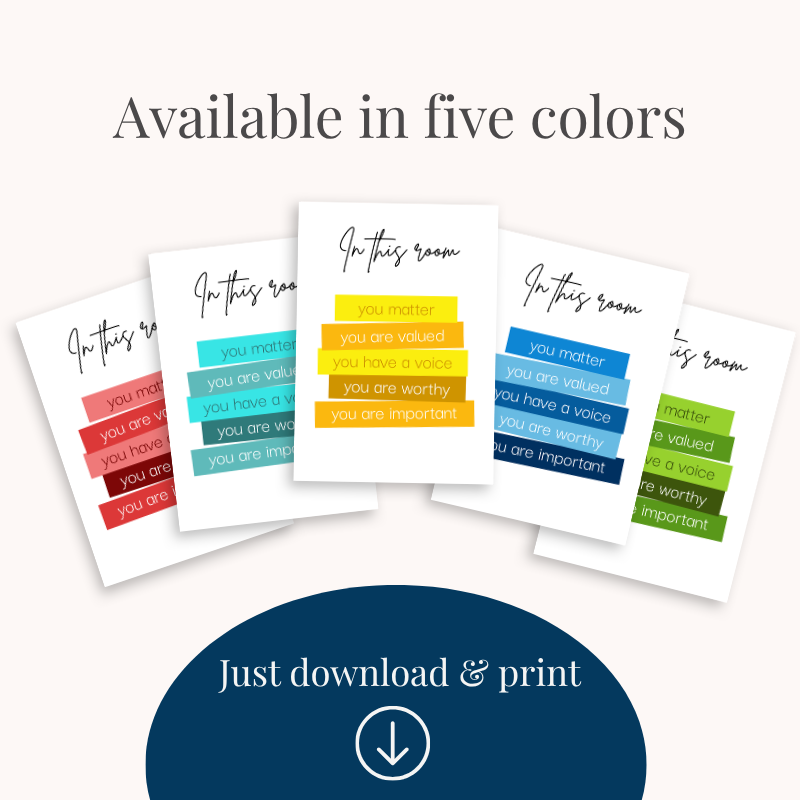 Inspirational Psychology Poster Set – Minimalistic Edition | PDF Download