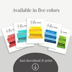 Inspirational Psychology Poster Set – Modern Edition | PDF Download
