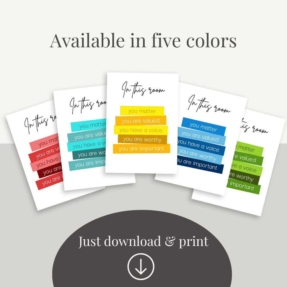 Inspirational Psychology Poster Set – Modern Edition | PDF Download