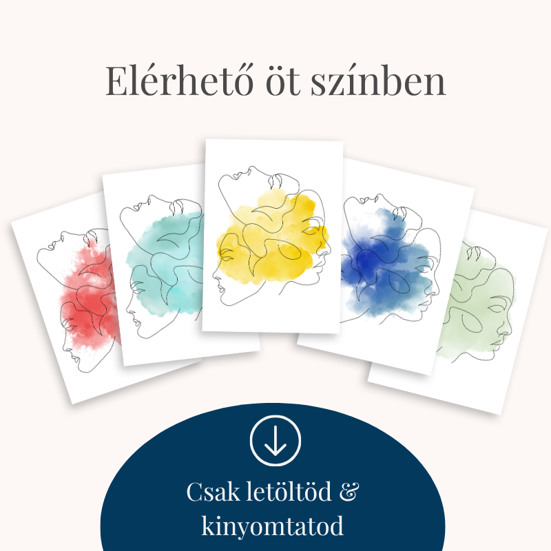 Inspiráló pszichológiai poszter szett - akvarell stílusban | PDF letöltés