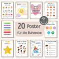 Ruheecke Poster-Set für Kinder | PDF Download