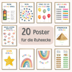 Ruheecke Poster-Set für Kinder | PDF Download