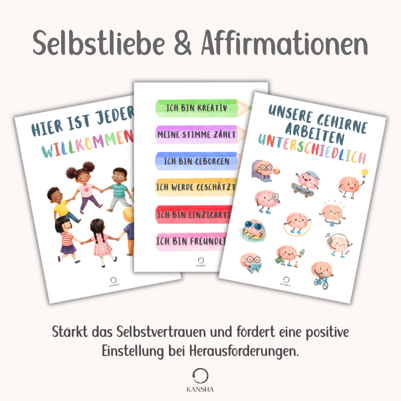 Ruheecke Poster-Set für Kinder | PDF Download