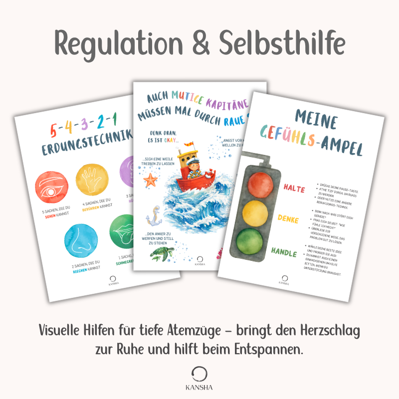 Ruheecke Poster-Set für Kinder | PDF Download