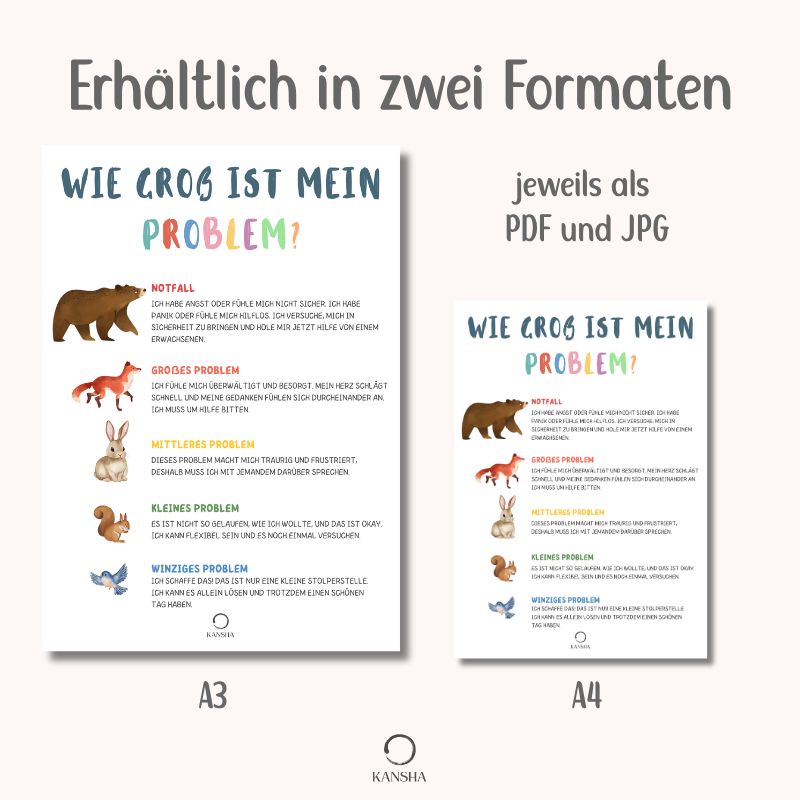 Ruheecke Poster-Set für Kinder | PDF Download
