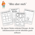 Kunsttherapie-Mitmachbuch für Kinder – Achtsamkeit, Empathie & Selbstliebe | PDF Download