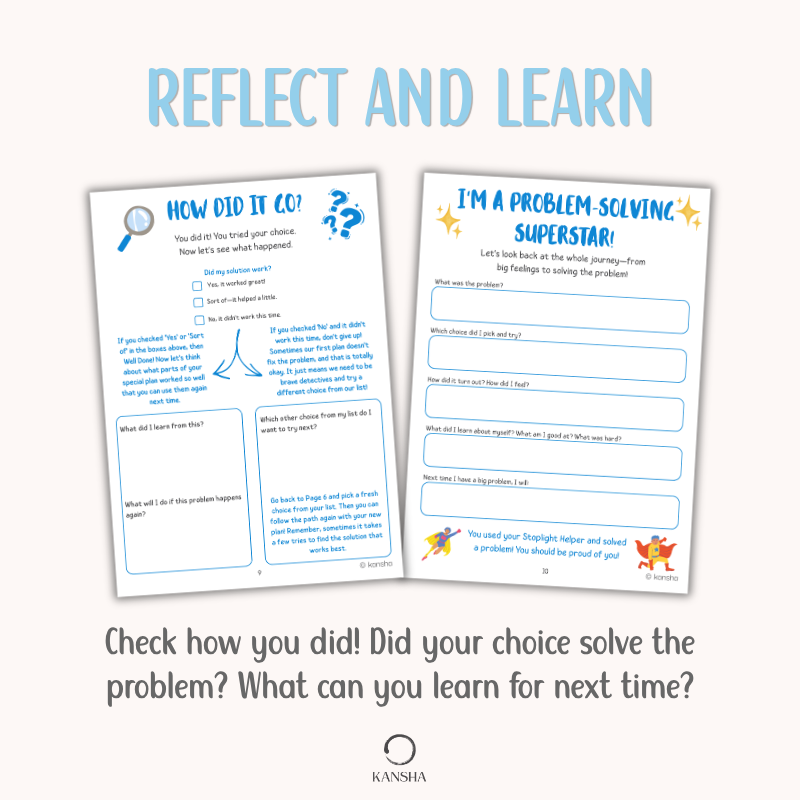 Impulse Control and Problem Solving with the Traffic Light Method | PDF Download