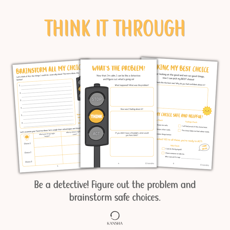 Impulse Control and Problem Solving with the Traffic Light Method | PDF Download