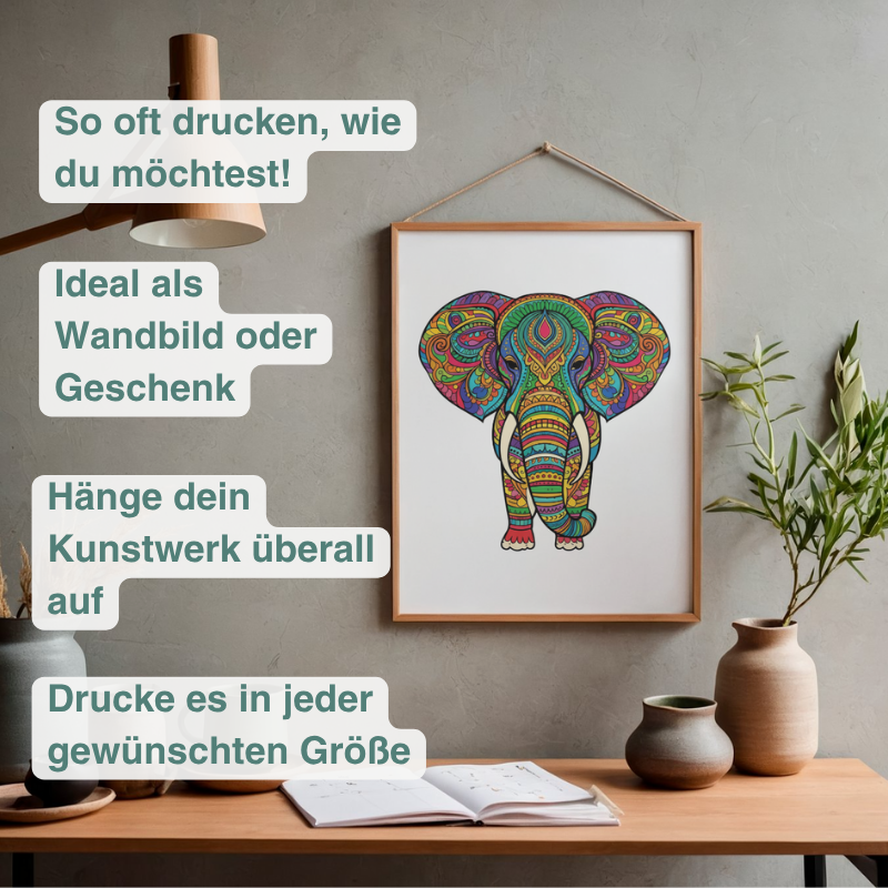 Tiermandalas – Achtsames Ausmalbuch für Ruhe & Konzentration﻿ | PDF Download